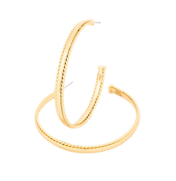 Hoop Bar Hoop Earrings