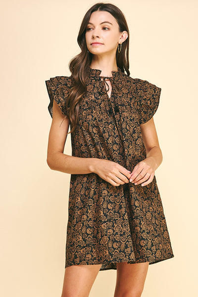 Floral Print Tunic Dress