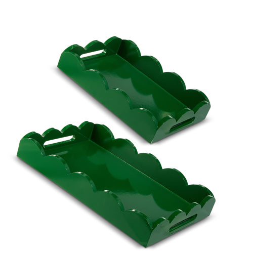 Scalloped Trays