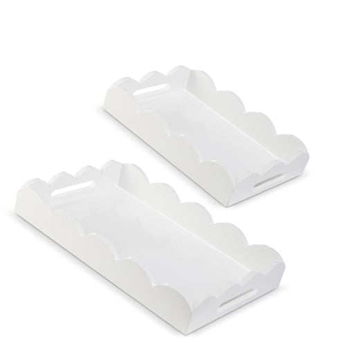 Scalloped Trays