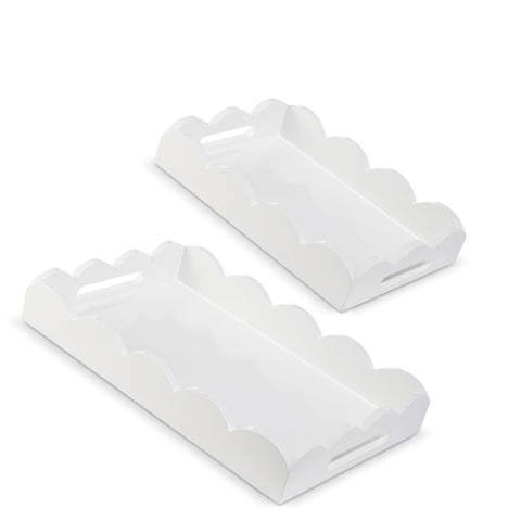 Scalloped Trays