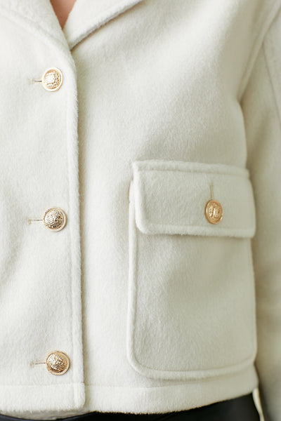 Button Detail Jacket