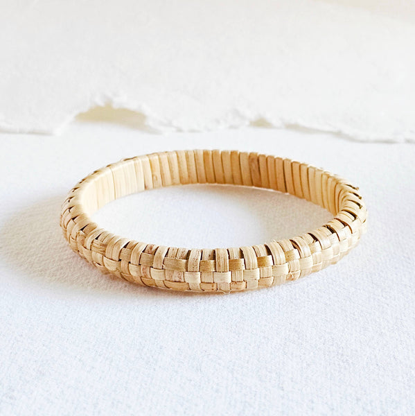 Rattan Bangle - 3 size options