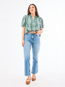 Puff Sleeve Garden Top