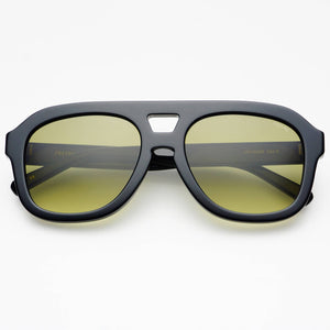 Voyager Acetate Oversized Aviator Sunglasses