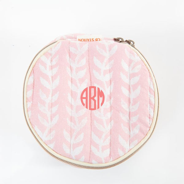 Block Print Circle Case
