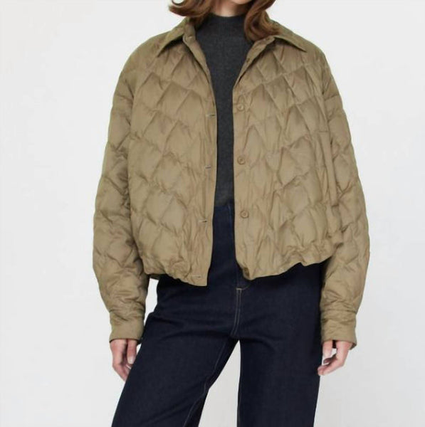 Down Button Jacket