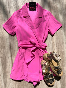 Tie Waist Romper