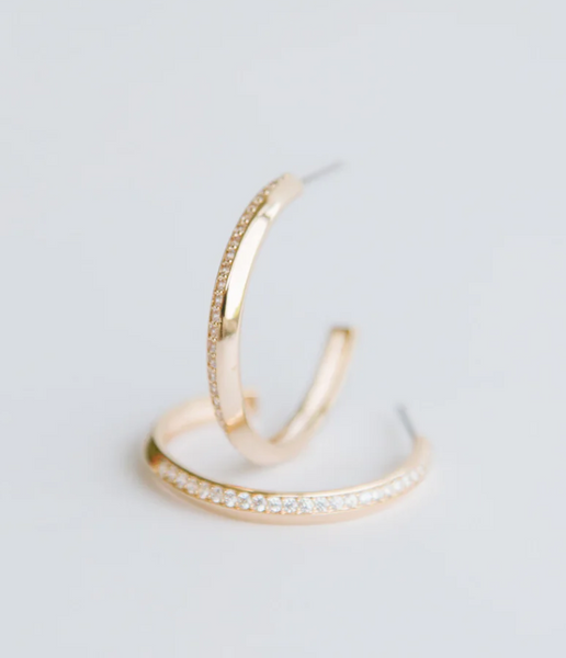 Hoop Bar Hoop Earrings
