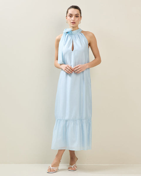 Sky Blue Maxi Dress