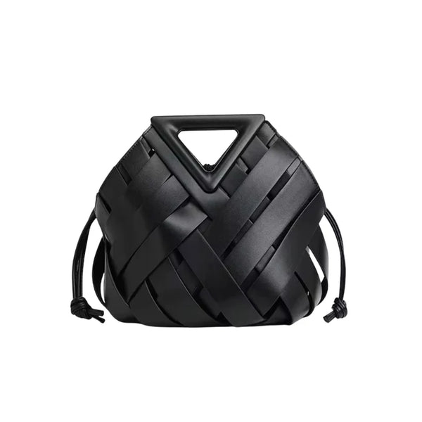 Point Basket Intrecciato Vegan Leather Tote