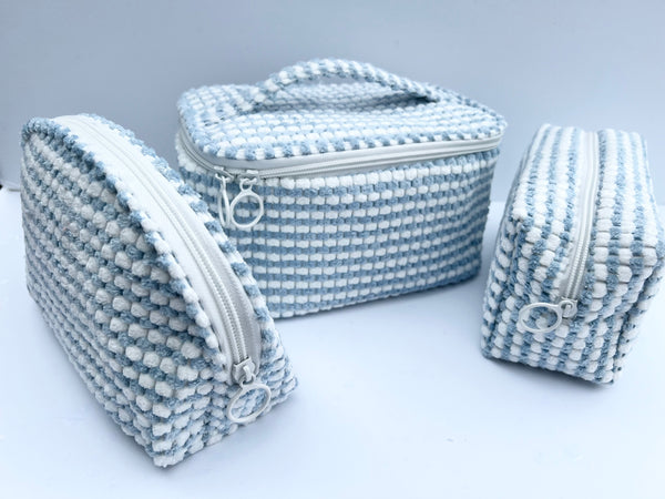 Tweed Cosmetic Bags