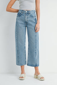 Barrel Jean Twist - Medium Denim