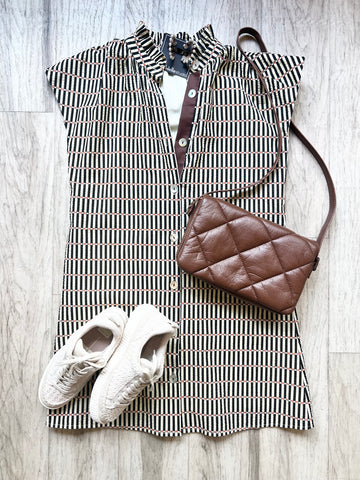 Autumn Button Dress