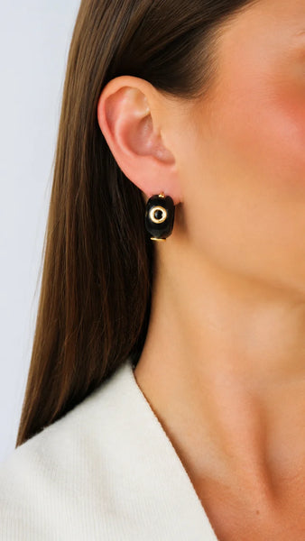 Avant Grommet Mini Hoop Earrings