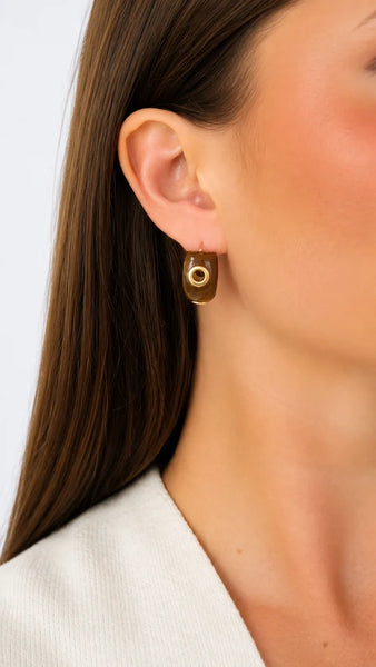 Avant Grommet Mini Hoop Earrings