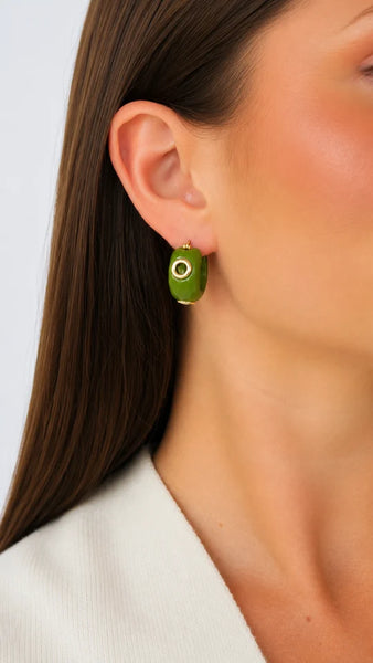 Avant Grommet Mini Hoop Earrings