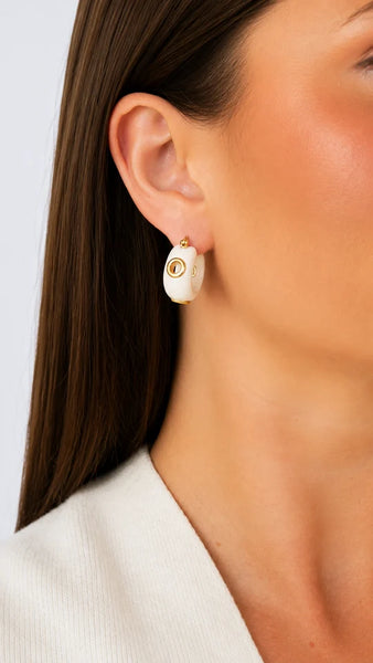 Avant Grommet Mini Hoop Earrings