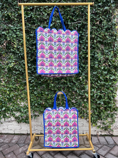 Scalloped Regular Tote Bag