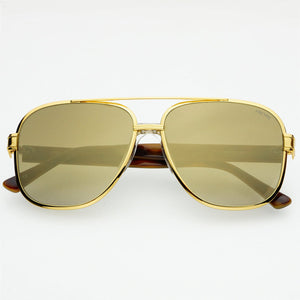 Carter Gold Mirror Sunglasses