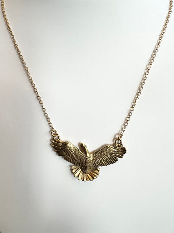Eagle Pendant Necklace.
