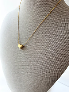 Golden Heart Necklace