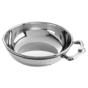 Engravable Pewter Baby Porringer