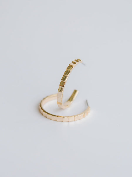 Hoop Bar Hoop Earrings