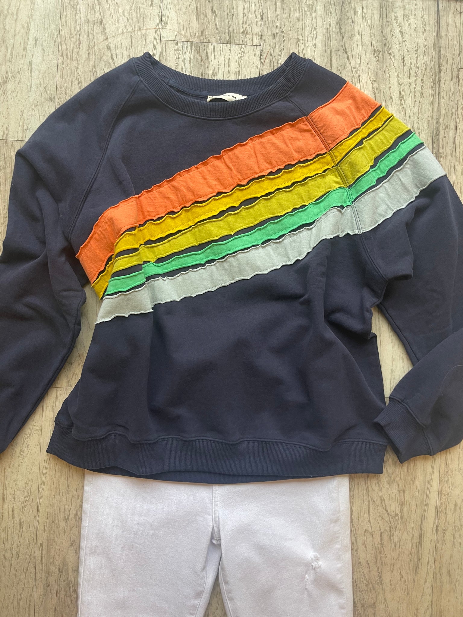 Cross Color Sweatshirt