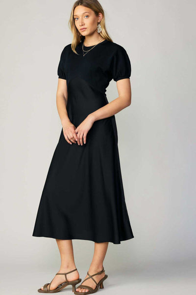 Bias Cut Woven Skirt Dress