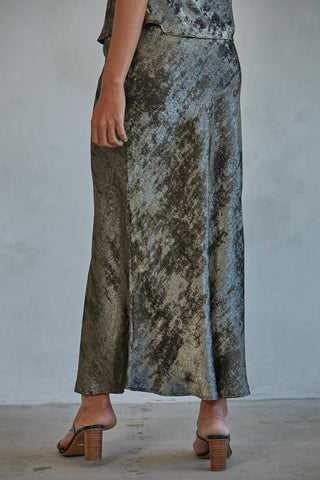 Bronzed Mid Skirt
