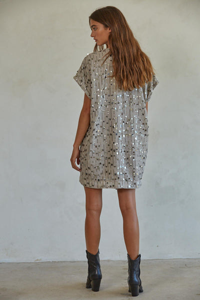 Shimmer Andi Dress
