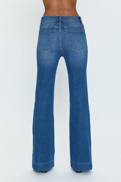 Kingsley Mid-Rise Flare- Spindler Wash