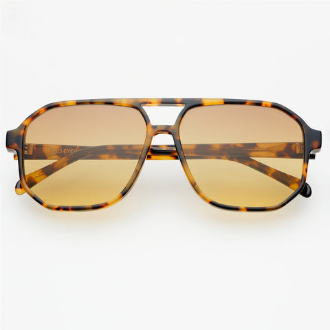 Billie Aviator Sunglasses - Tortoise/Brown