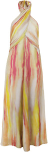 Sunset Halter Dress