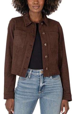 Matilda Faux Suede Jacket