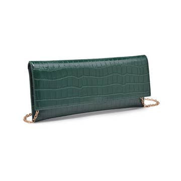 Vegan Croc Clutch