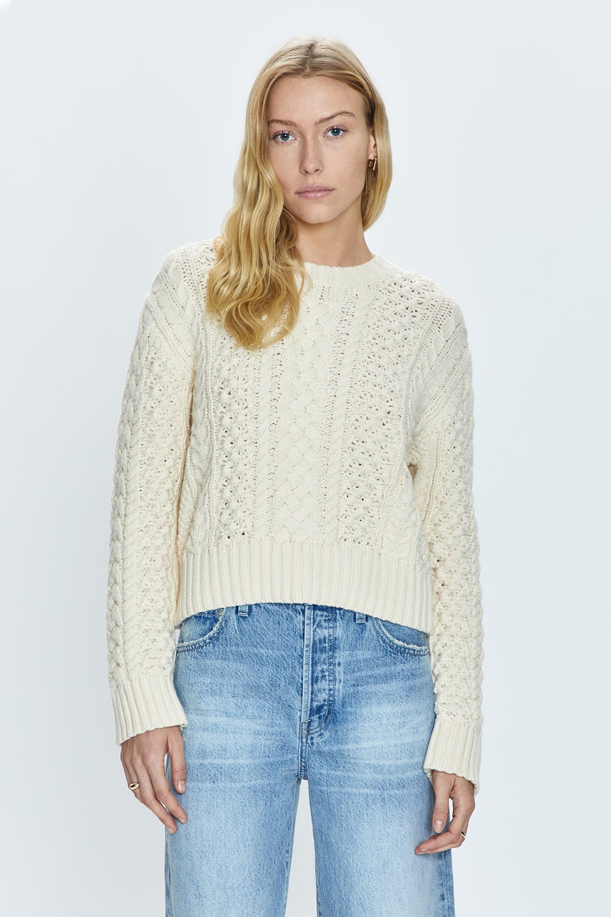 Fisherman Sweater - Ivory