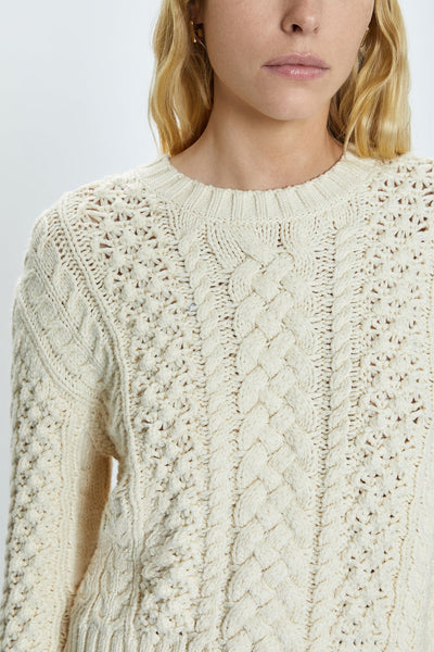 Fisherman Sweater - Ivory