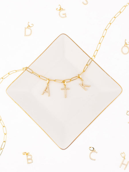 Custom Initial Charms