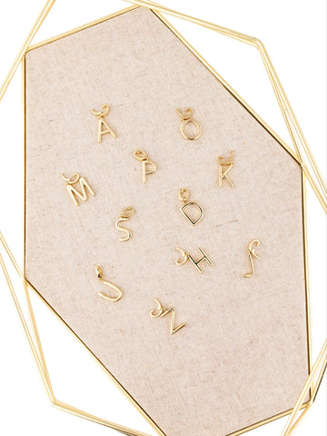 Custom Initial Charms