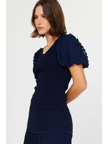 Sweetheart Neck Puff Sleeve Top