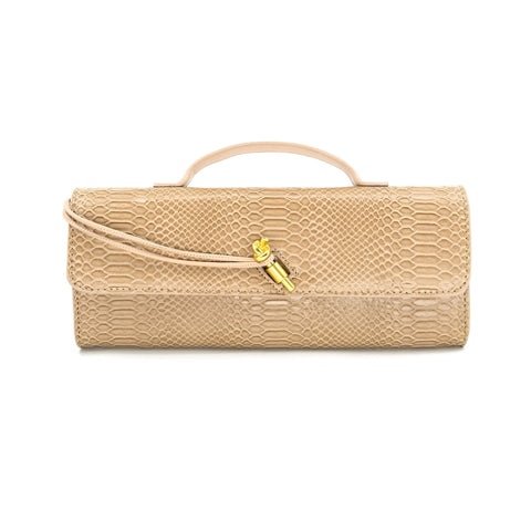 Handle Top Clutch Crossbody