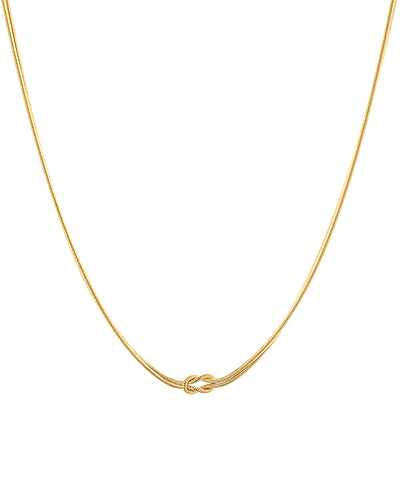 Double Strand Knot Bracelet, Necklace