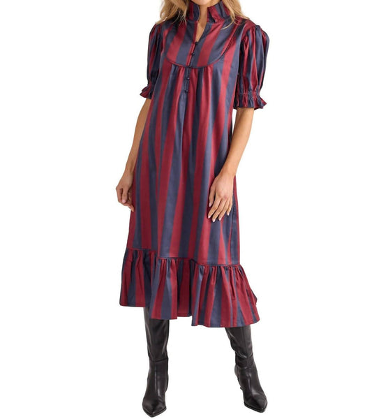 Stripe Midi Dress