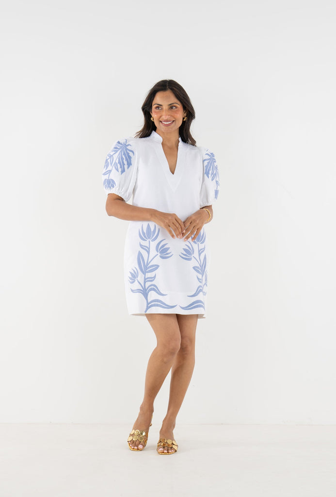 hampton mini dress HAMPTON MINI DRESS FOREST JUBILEE / M