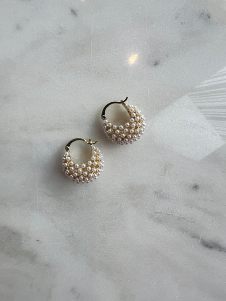 Dome Hoop Earrings