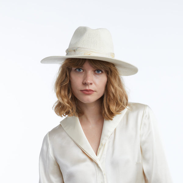 Corsica Mesh Panama in Ivory