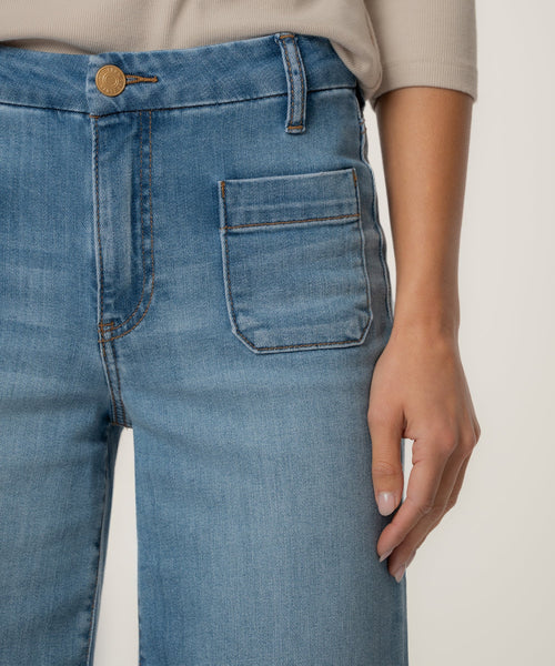 Meg Patch Pocket Jeans