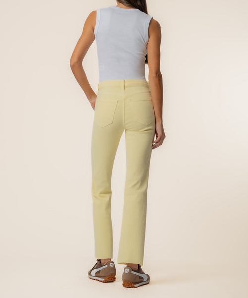 Kelsey Ankle - Pastel Yellow